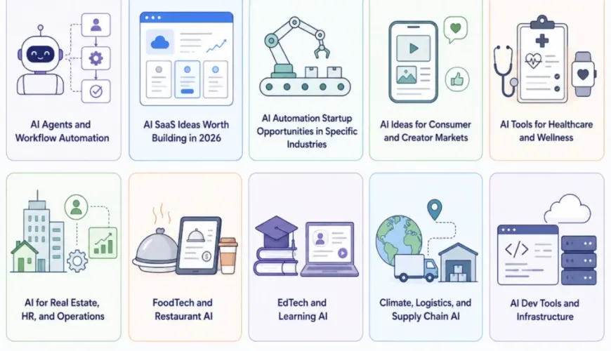 50 AI Startup Ideas Worth Building in 2026 (With Market Analysis)