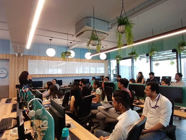 Training session at EnactOn