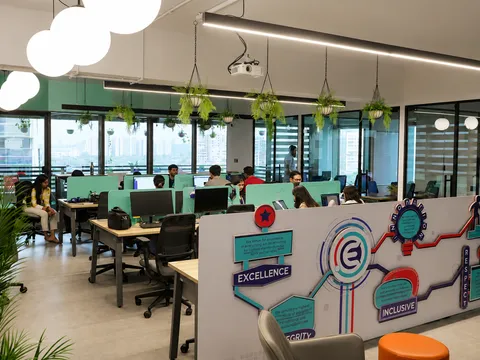 The EnactOn team at the office