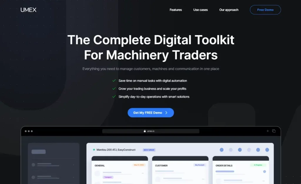 UMEX Trading platform