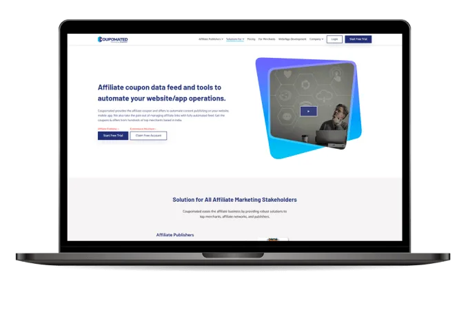 Coupomated SaaS platform